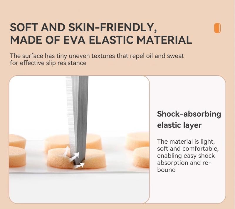 ZENOTTIC Anti-Slip Glasses Nose Pads Soft EVA Materia Hypoallergenic Breathable Prevents Makeup Smudges Pressure Relief for Comfort