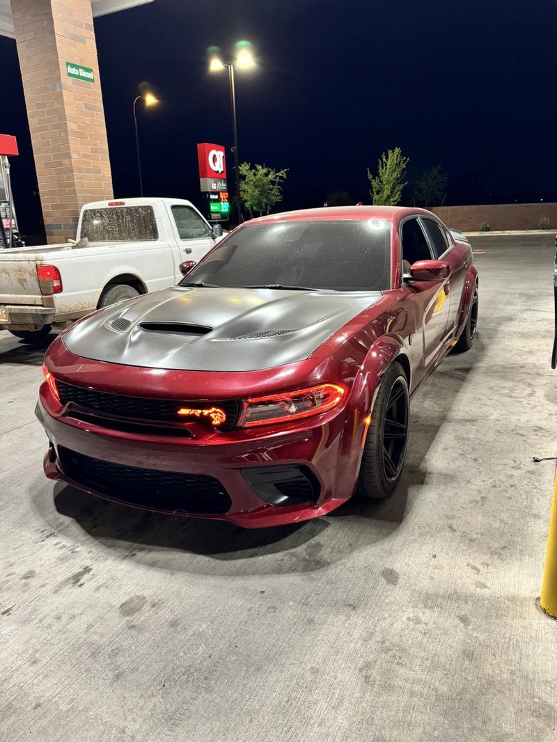 LED SRT Hellcat Grill Emblem RGB