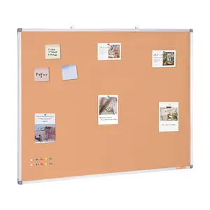 VEVOR 48"x36" Large Cork Board – Wall-Mounted Bulletin Board with Pin Board – Perfect for School,  , Home, Office