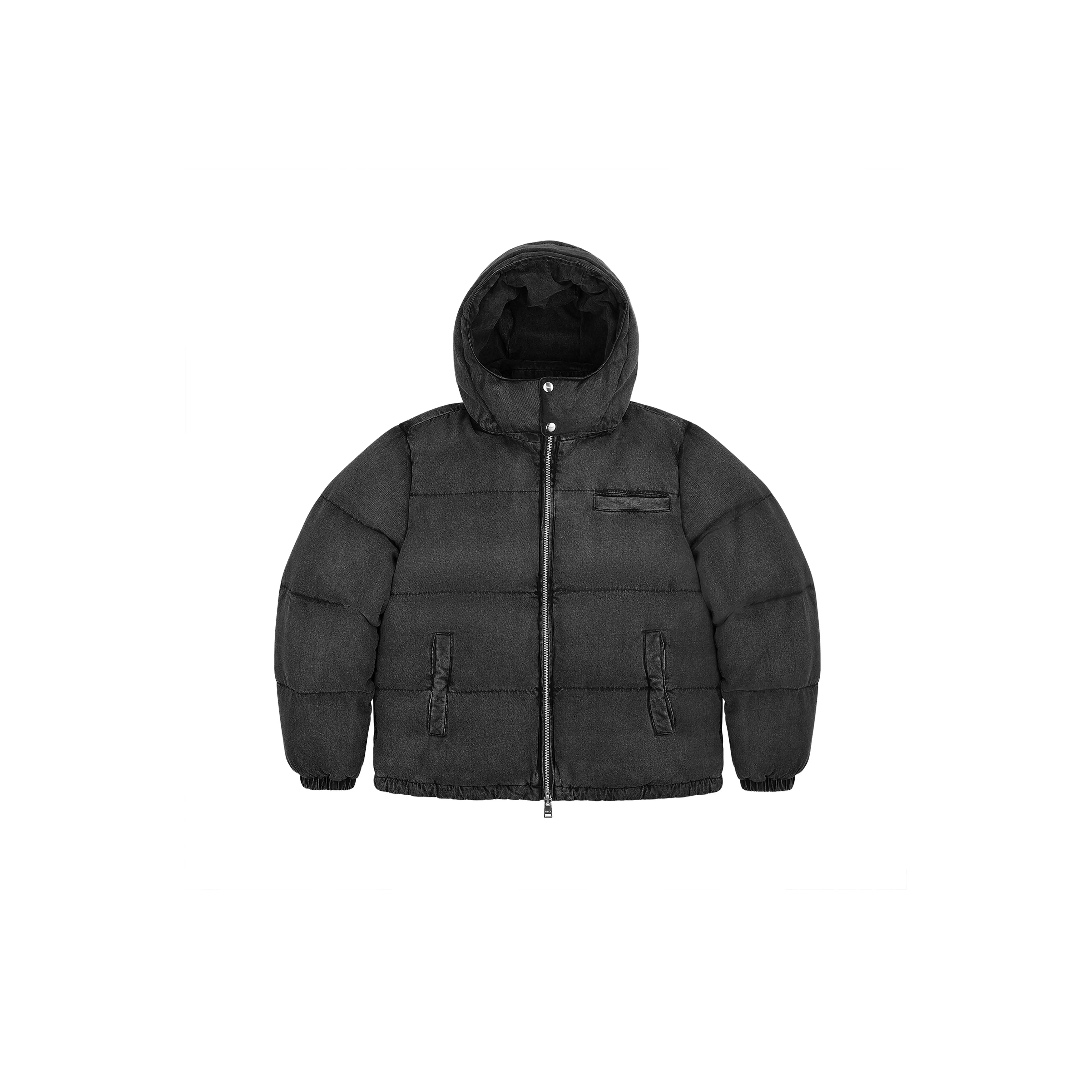 Denim Puffer Jacket