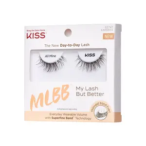 KISS All Mine False Eyelashes - My Lash But Better Collection, Beauty & Personal Care Makeup Accessory