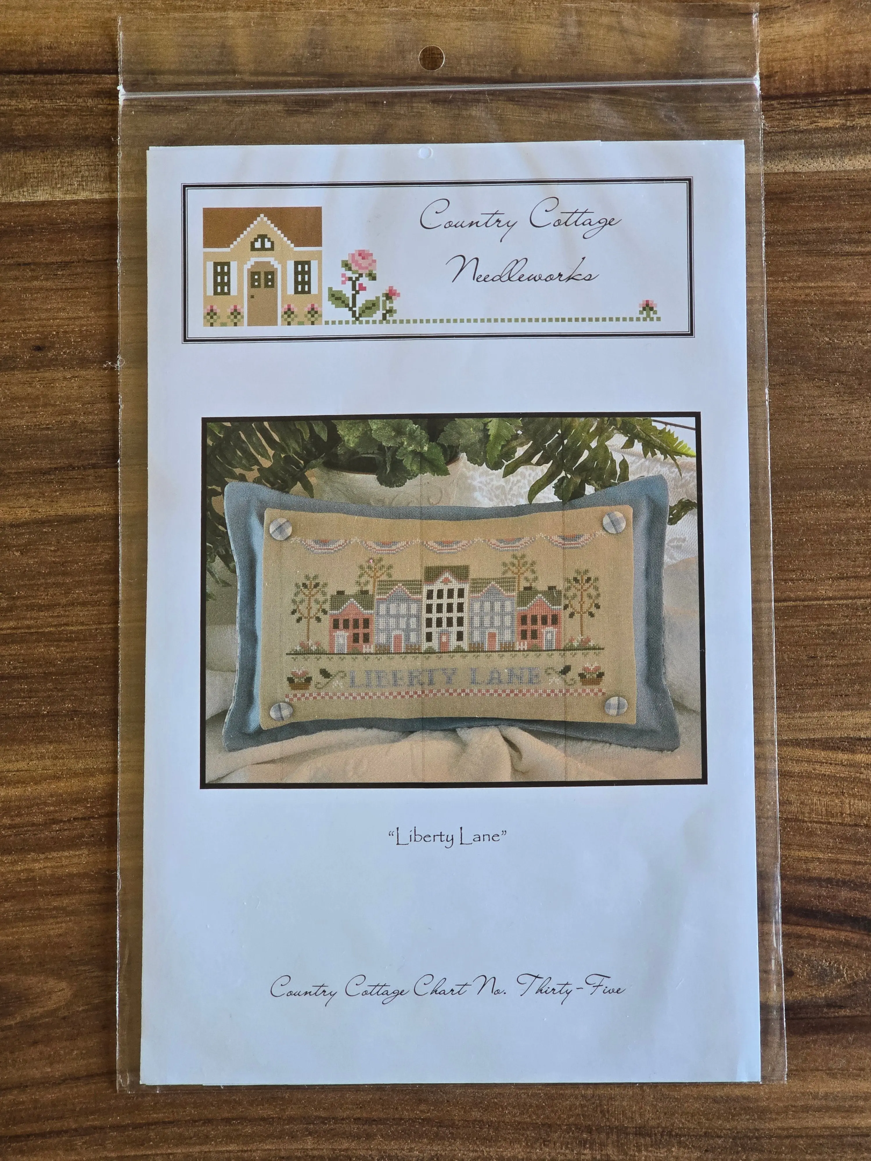 Country Cottage Needleworks - Liberty Lane - Cross Stitch Pattern
