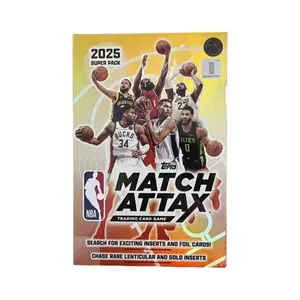 2025-26 Topps Match Attax NBA Super Pack Sealed Box Cooper Flagg RC Rookie Kayou Factory Sealed with Shrink