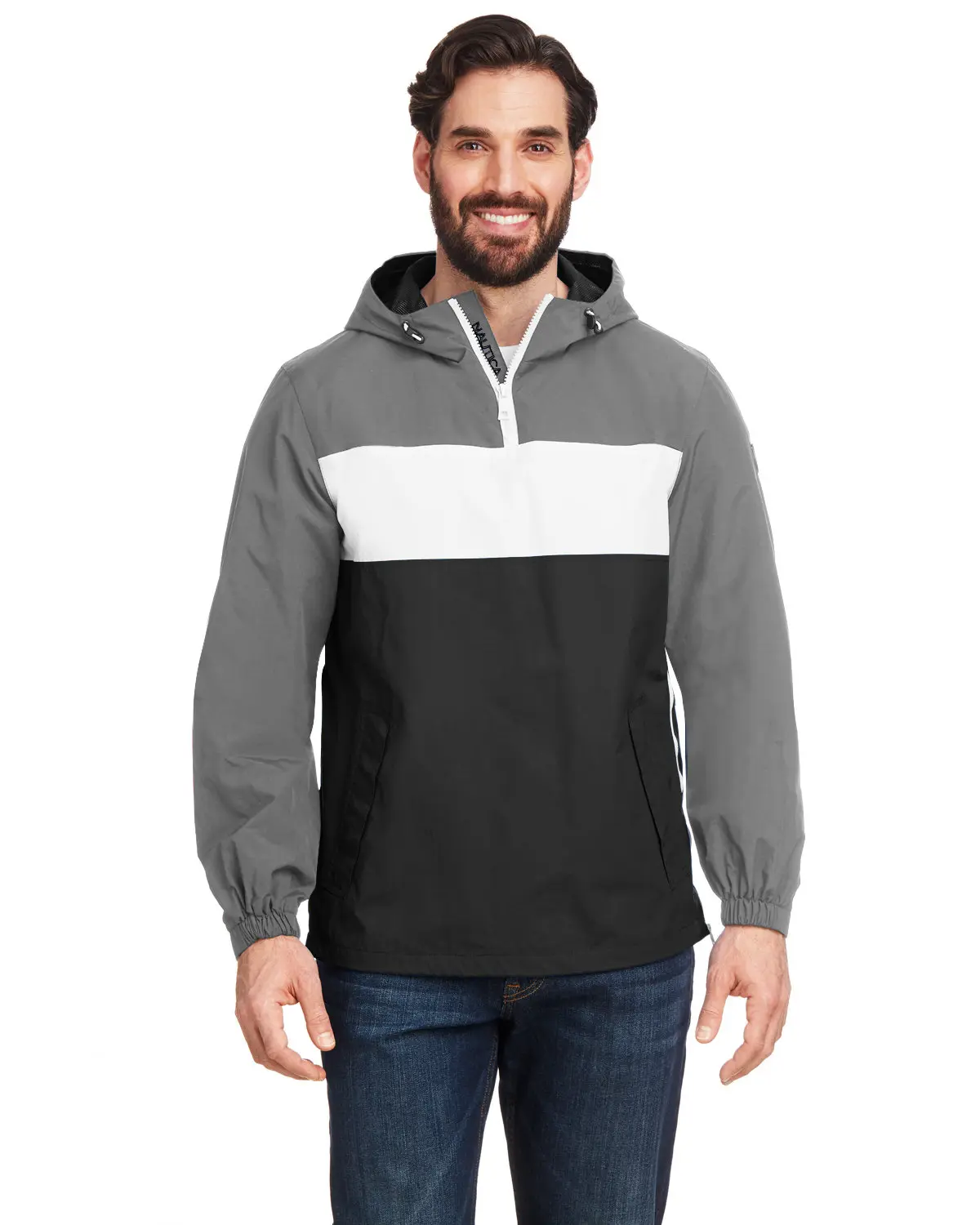 Nautica Unisex Windward Pullover Anorak Jacket