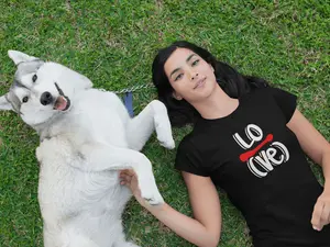 LOV3 Short Sleeve Medium Length Summer Tee 100% Cotton DTF DTG Graphics Oeko-Tex Certified Ethical Cotton Gildan 5000 Casual Menswear Top Minimalist Minimalist Streetwear Tshirt Tshirt Classic Tshirt