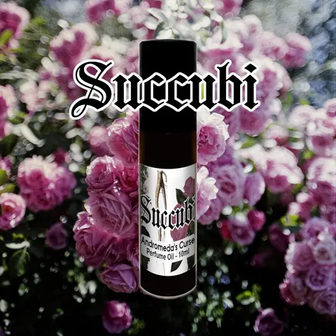 Succubi - Rose, Marshmallow - Rollerball Perfume Oil
