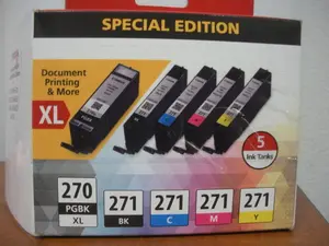 Canon PGI 270 XL /CLI 271   Black/Color Ink Cartriges
