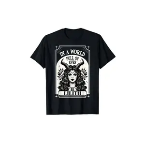Men's Be a Lilith Graphic T-Shirt - Casual Shortsleeve Streetwear, Moisture-Wicking & Lightweight for Summer & Workouts