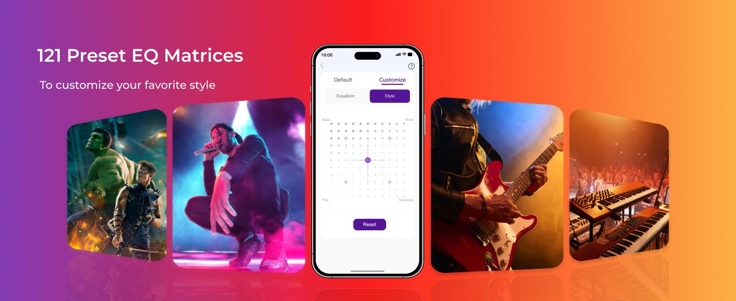 ULTIMEA 5.1ch Virtual Surround Soundbar with Subwoofer, 320W Home Theater Surround System with Adjustable Speakers & Subwoofer, TV Speaker Soundbar, Sound Bar for Smart TV, Bluetooth 5.3, App Control, Easy Setup, Poseidon D50 Audio