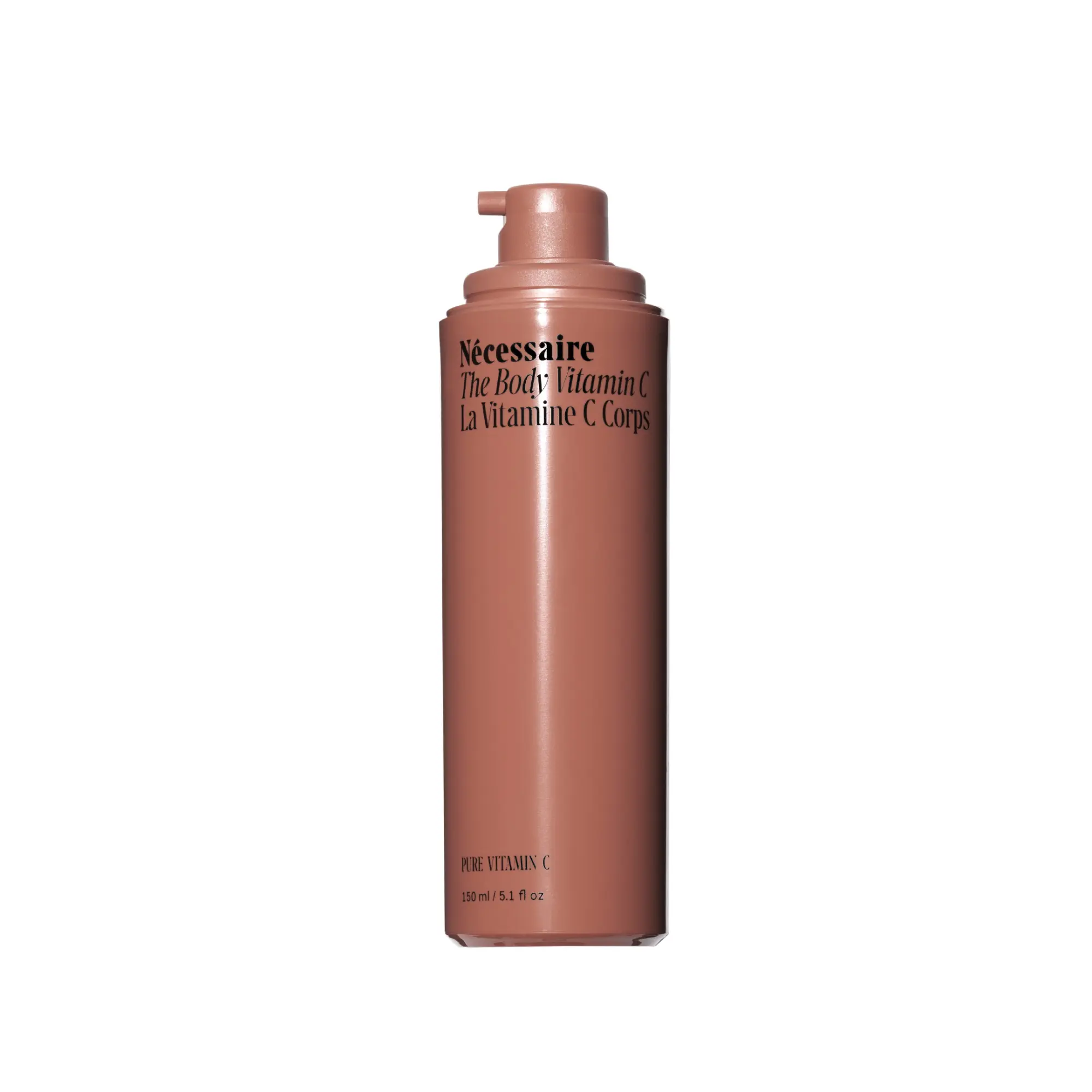 Nécessaire The Body Vitamin C Serum | Pure Vitamin C, Tranexamic Acid and Enzymes Treatment For Women + Men | Brightens + Evens Skin Tone | Dermatologist-Tested. Hypoallergenic (150 ml/5.1 oz)