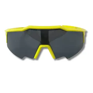 The Python Retro 90s Single Lens Shield Wraparound Sunglasses x Available in Six Colors