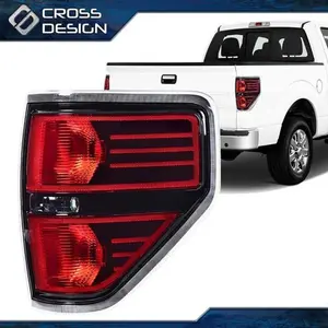 CROSSDESIGN Fit For 2009-2014 Ford F-150 SVT Raptor Pickup Rear Tail Light Brake Lamp Right