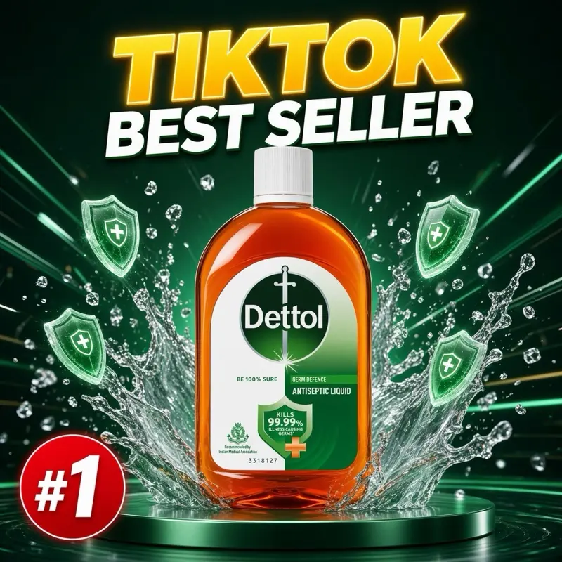 Dettol Original Liquid Pine Scent 550 ml - 99.99% Germs Protection Solution
