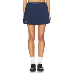 Lacoste Tennis Performance Mini Skirt in Navy Blue