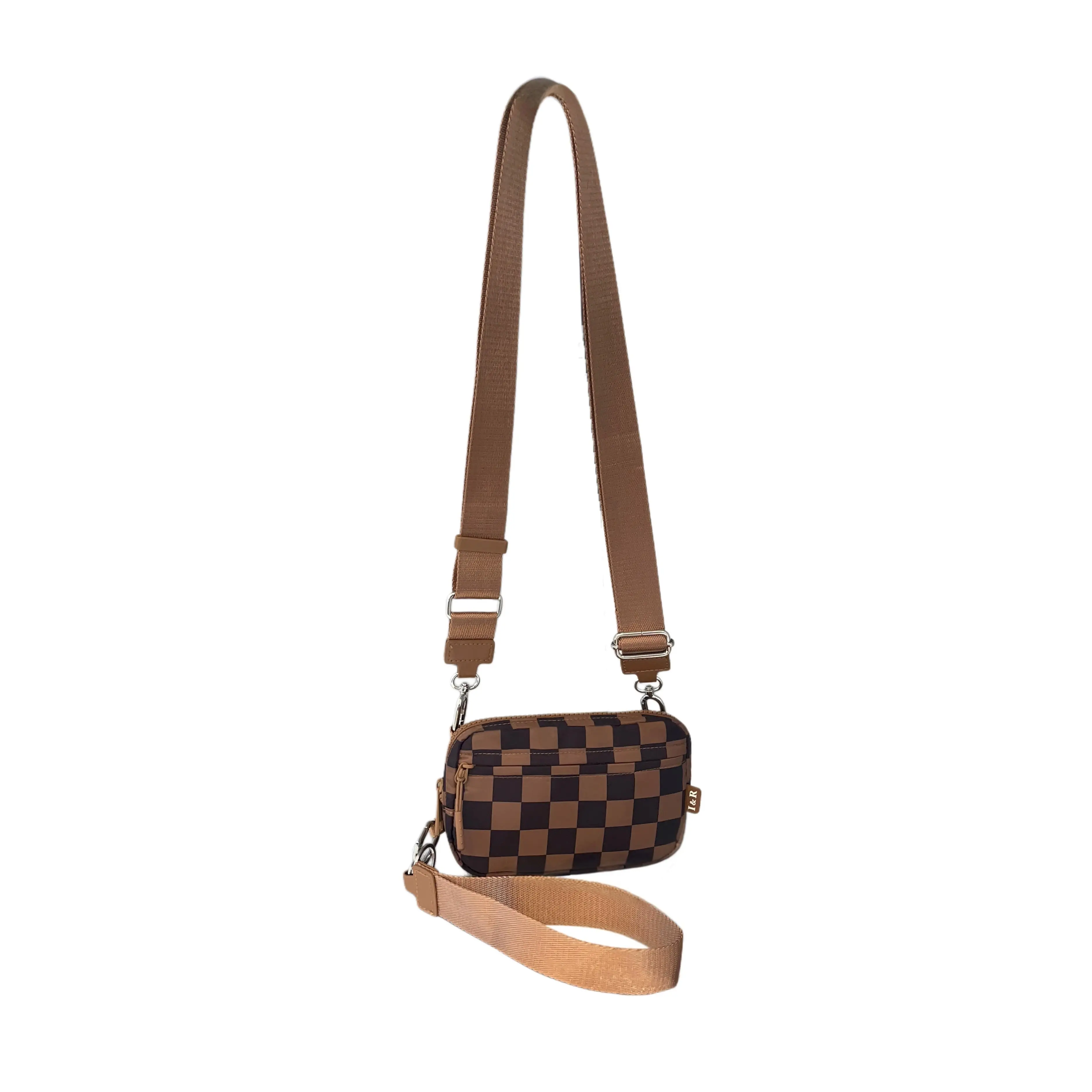 Chestnut Checkered (with strap)