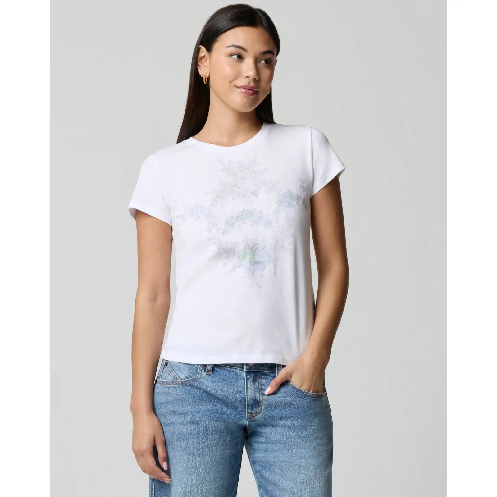 Floral Graphic Tee