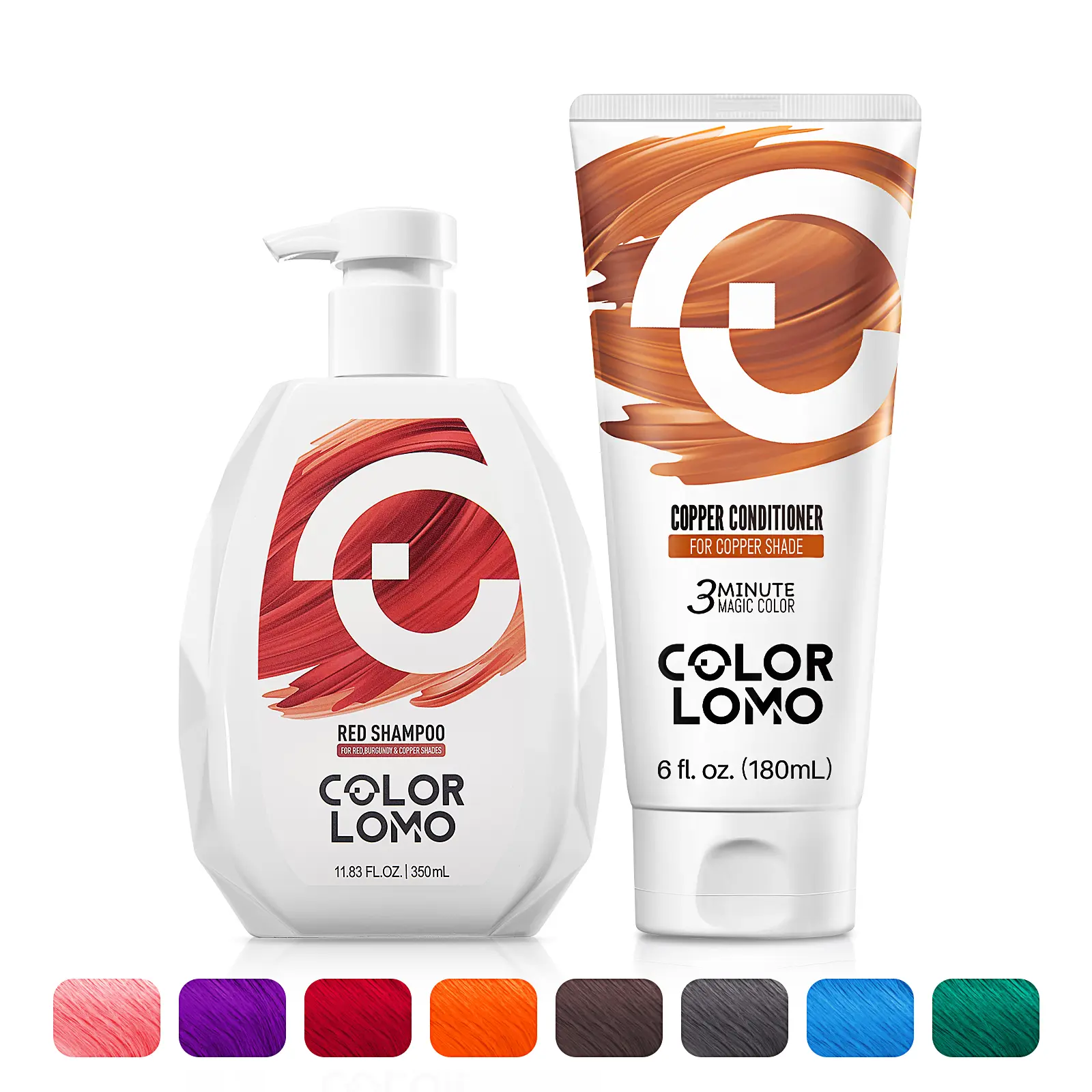 Colorlomo Color Conditioner & Shampoo for Salon-Quality Color Boost & Refresh - 3 Minute Magic Color - 6 fl oz - Pure & Nourishing Formula with Shea Butter & Sweet Almond Oil - Safe & Dermatologist Approved Haircare Cleanser and Conditioner outdoorfun