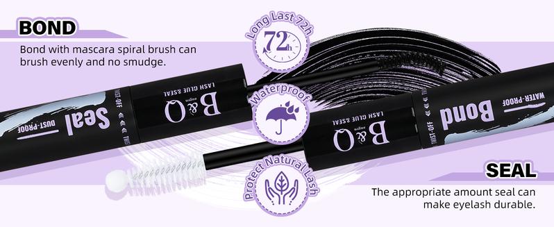 B&Q Idol Kit l Say Goodbye to Lash Map--QUICK Apply,Natural Lashes,0.05mm Invisible Band Clusters,C/CC Curl for DIY Eyelashes Extension,Waterproof