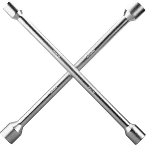 14 Inch Carbon Steel 4 Way Lug Wrench 14 Inch Carbon Steel 4 Way Lug Wrench