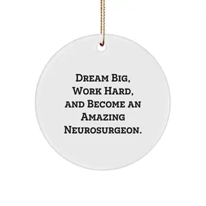 Funny Inspirational Gift for Neurosurgeon Men, Gifts from Family to Neurosurgeon, Christmas Unique Gifts for Neurosurgeon