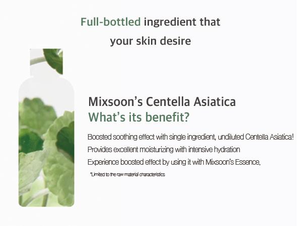 [mixsoon Official Shop] Centella Asiatica Toner 10.14 fl.oz / 300ml - Calming & Repair Toner for Sensitive Skin, Korean Skin Care