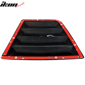 Window Louver Windshield for Dodge Charger 2011-2023 V2 Style Gloss Black