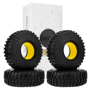 MEUS RACING 2.2 Tires - MS6 Super Crawler Tires for Axial SCX10 Pro SCX10 TRX4 Redcat Gen8 1/10 RC Crawler Car, 1.73/5.25/R2.2, #M2202
