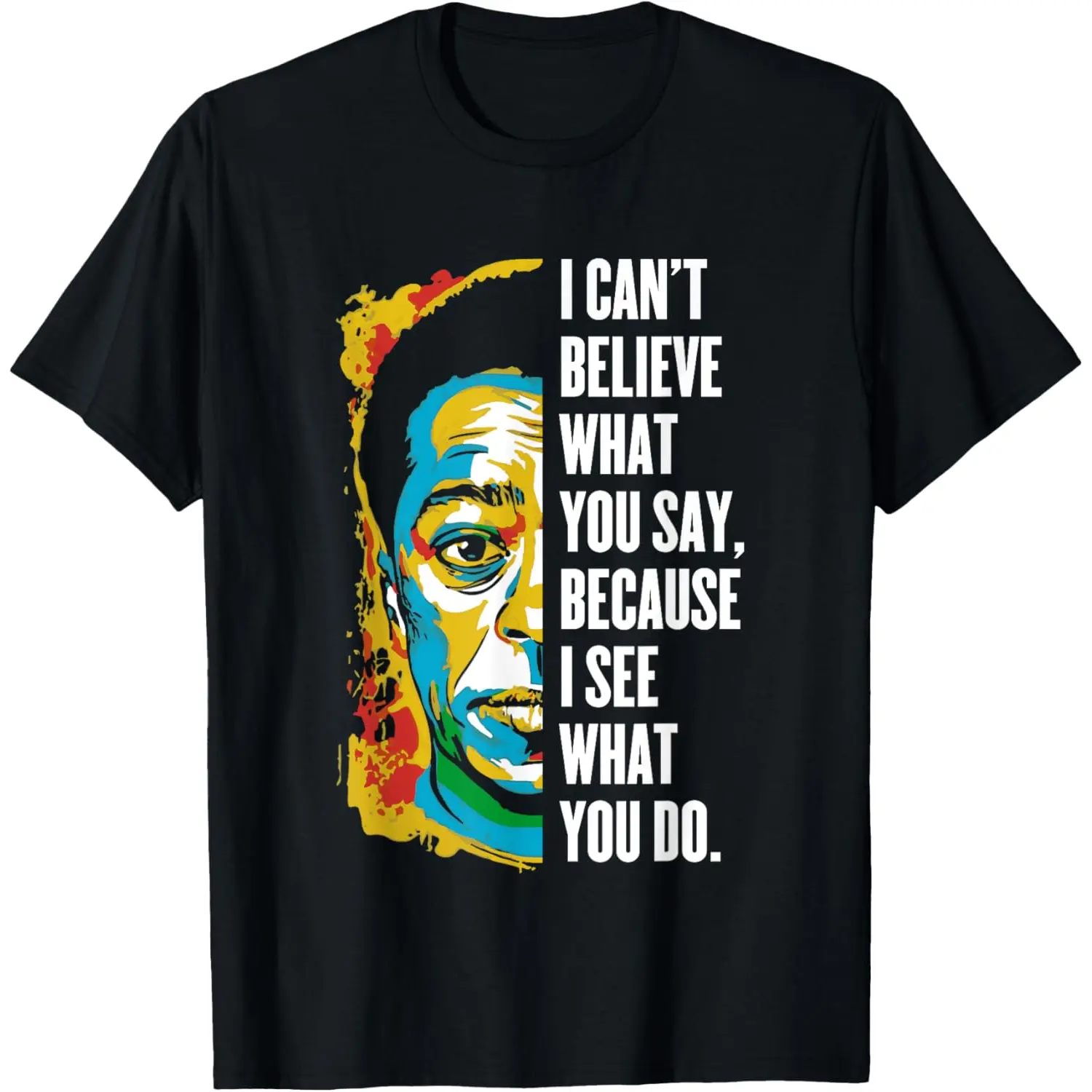 James Baldwin Graffiti Art Juneteenth Black History Month T-Shirt