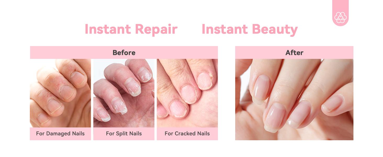 SAVILAND Clear Nail Dip Powder Kit Starter: 60g 2oz Kreatin Dip Powder Nail Liquids Dipping Powder Activator Base Top Coat Professional Dip Nail Kit Repair for French Manicure Salon Home DIY Nail Art