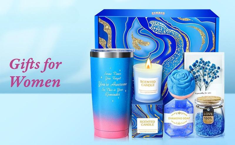 Valentines Day Gifts for Women – Spa Gift Basket for Women, Birthday & Holiday Gift Set for Her, Mom, Wife, Girlfriend, Sister, Grandma, Best Friend, Anniversary & Thank You Gifts