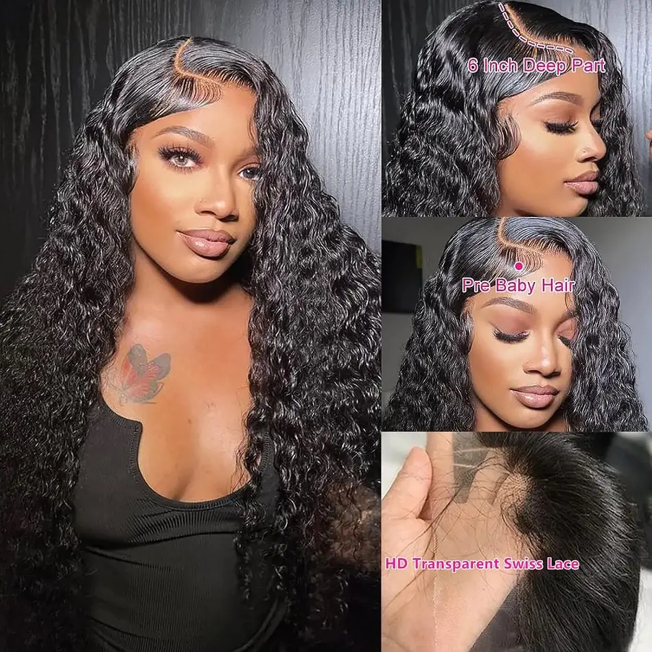 13x6 Lace Front Deep Wave