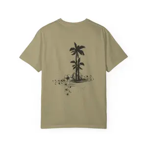 Chill Vibes T-Shirt with Palm Tree Design, Casual Tee, Beachwear, Summer Fashion, Vacation Outfit, Gift Idea