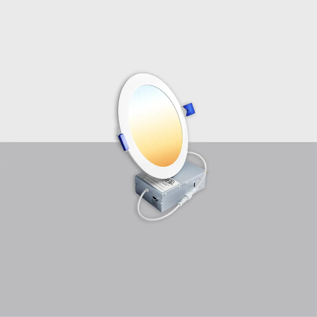 6W LED Downlight with Adjustable CCT 8 Pack