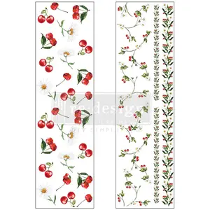 ReDesign with Prima - Daisy Cherry Luxe Transfers (2 Sheets)