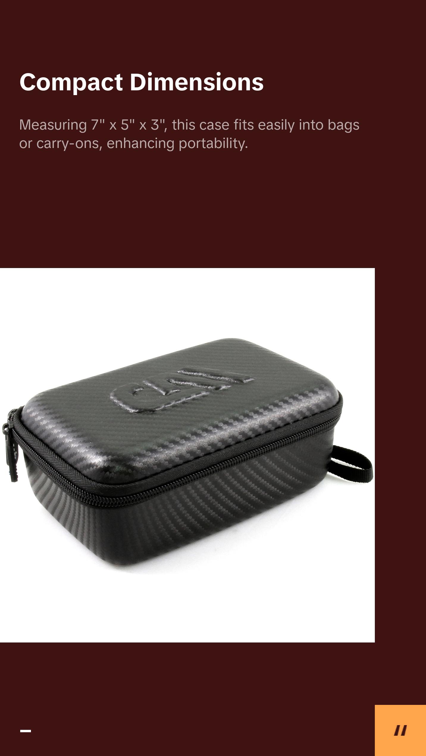 CASEMATIX Asthma Relief System Case - Professional Travel Storage for Inhaler Spacer & Breathing Accessories with Dual-Layer Interior & Padded Foam Protection