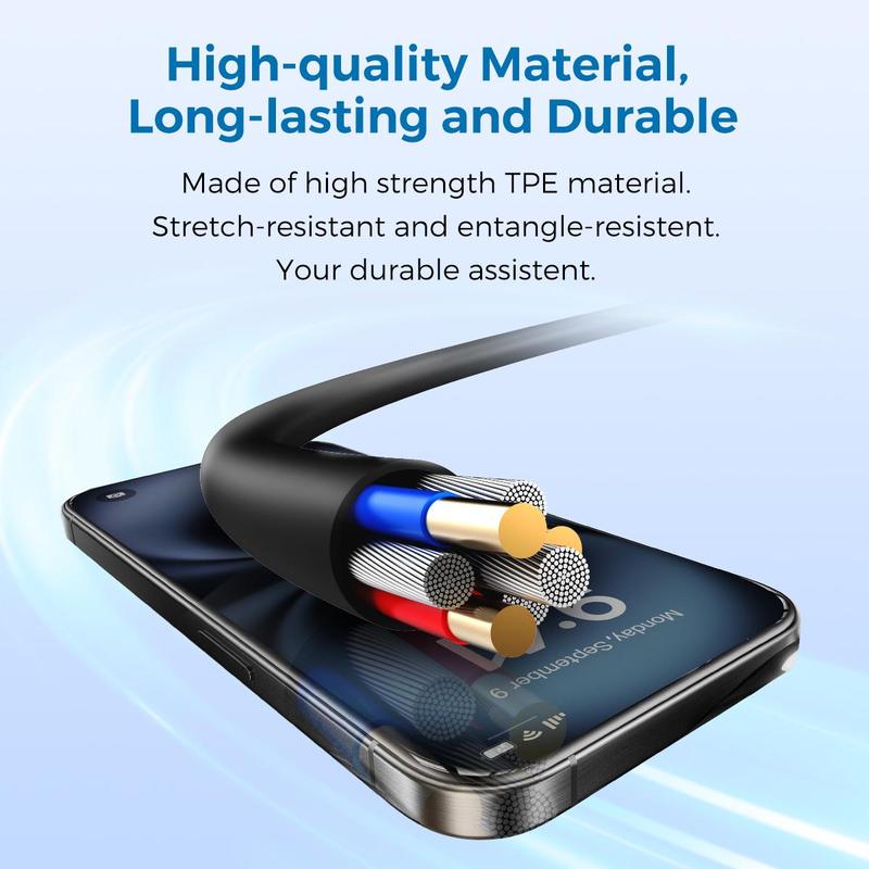 【U1-U4】MIRO Data Cables – Fast Charging for Apple & Type-C Devices, MFi & Smart Chip Protection – Home, Office, Travel Convenience, Quick Power, Ideal Gift for Students, Tech Enthusiasts & Office Workers 【U1-U4】MIRO Data Cables – Fast Charging for Apple & Type-C Devices, MFi & Smart Chip Protection – Home, Office, Travel Convenience, Quick Power, Ideal Gift for Students, Tech Enthusiasts & Office Workers