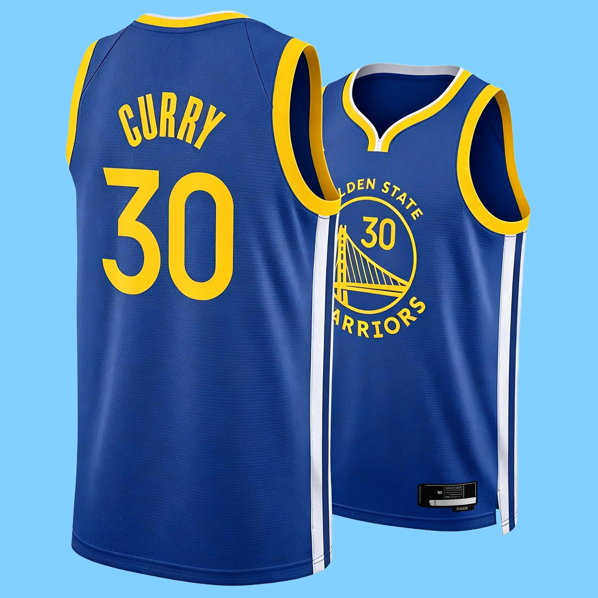 Stephen Curry Classic-Design stitched Basketball Jerseys Royal shirt 2025