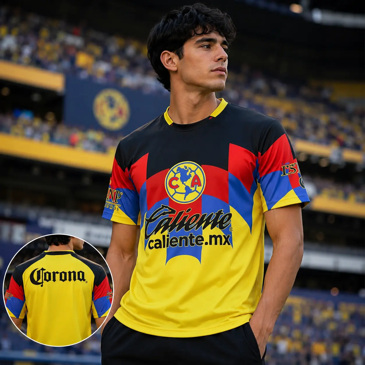 2026 Summer New Quick-Drying and Breathable Shirt for Casual Sports and T-shirt Club America Jersey for Men A Family Matching
