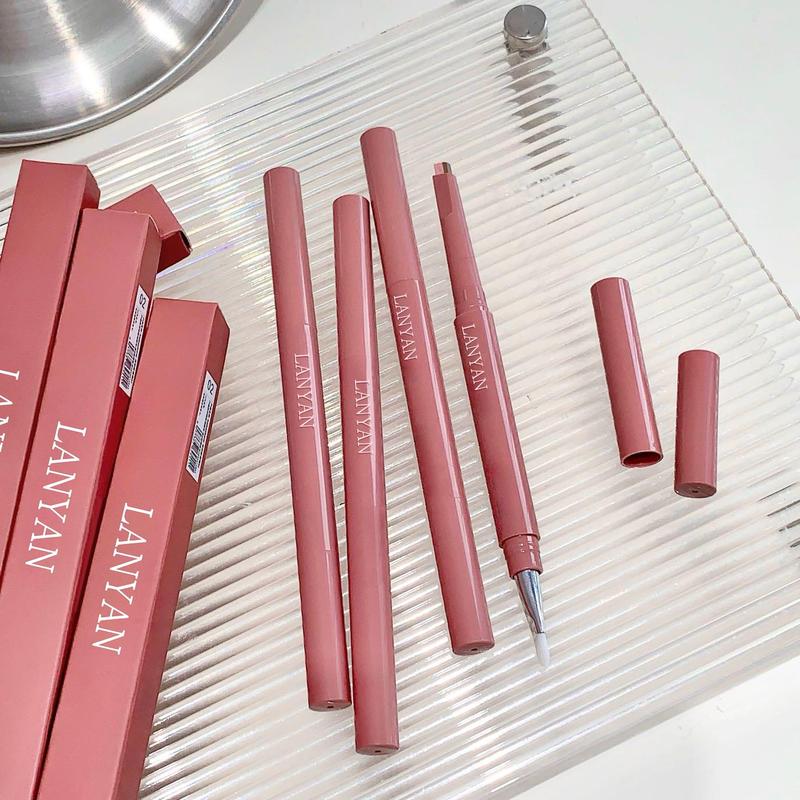 Buy 1 Get 1 Eye Brightener, Double-Head Under Eye Liner Silkworm Pen, Makeup Tool Stick, Travel-Friendly Face Cosmetic for Daily Use and Special Occasions, Double-Ended Sleeping Silkworm Highlighter with Natural Shadow Matte Finish