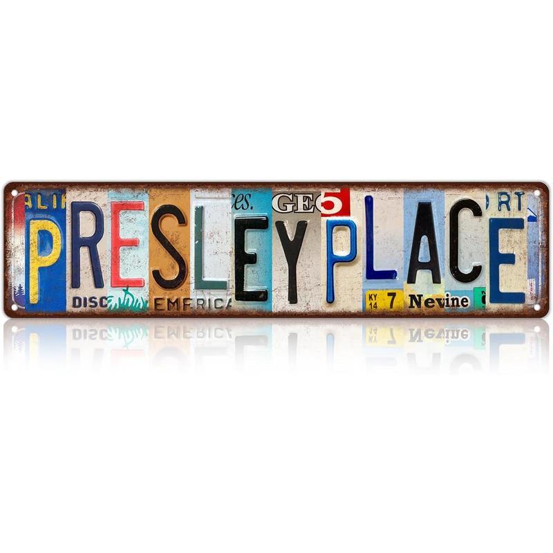 Vintage Love You More Wall Decor Street Signs Home Bar Coffee Metal Tin Signs 16 x 4 Inches