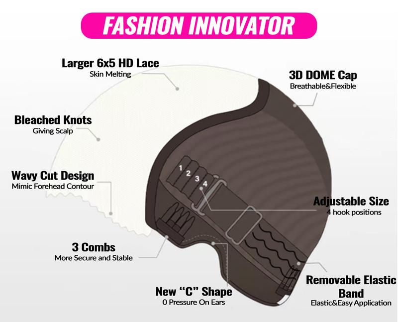 Tinashe Balayage Human Hair Highlight Honey Blonde  6x5 Pre-Cut Lace Pre-Bleached Knots Ready To Go Glueless Wig Pre-everything #dealsforyoudays