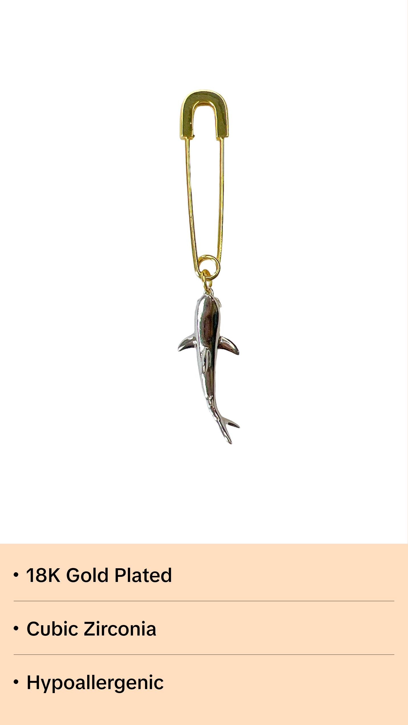 “Catch of the day” earrings