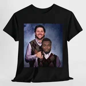 [ SPORTS GRAPHIC TEE - SALE UP TO 45% ] Vintage Josh Allen James Cook Football Shirt, Buffalo Step Bros Tee, Funny Football Gift Unisex