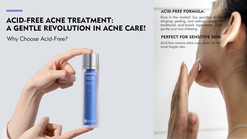 KOSHINÉ KX-826 Anti-Acne Gel | Advanced Skincare for Clearer, Balanced Skin Suitable for Men and Women(50ml))