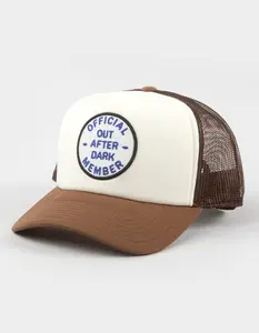 BRIXTON Out After Dark Womens NetPlus® Trucker Hat, Brown Combo