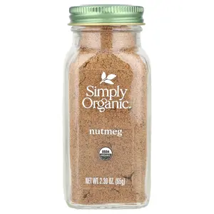 Simply Organic Nutmeg, 2.3 oz (65 g)