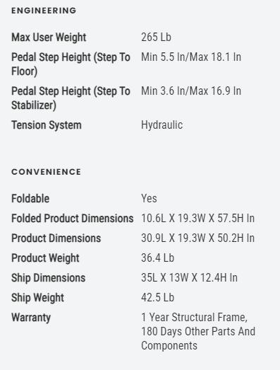Sunny Health & Fitness Extended High-Knee Stepper with Handlebars, Home Gym Workout Fitness, Stair/Mountain Hike Climber Motion, Adjustable Height Handlebars & Tension, Performance Monitor, Core/Leg/Glute Toner, 265 lbs Capacity Sunny Health & Fitness Extended High-Knee Stepper with Handlebars, Home Gym Workout Fitness, Stair/Mountain Hike Climber Motion, Adjustable Height Handlebars & Tension, Performance Monitor, Core/Leg/Glute Toner, 265 lbs Capacity