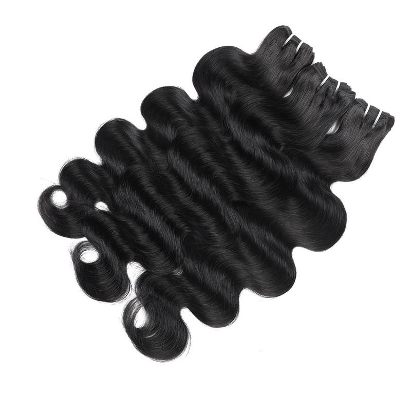 Glulaze Body Wave Sew in Silky Straight Human Hair Bundles 28 inch Salon Quality Quick Weave Raw Hair Extensions  #Outdoorfun