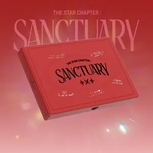 TOMORROW X TOGETHER - The Star Chapter: Sanctuary [lover Ver.]  [COMPACT DISC - CD] Photo Book, Photos, Poster, Stickers