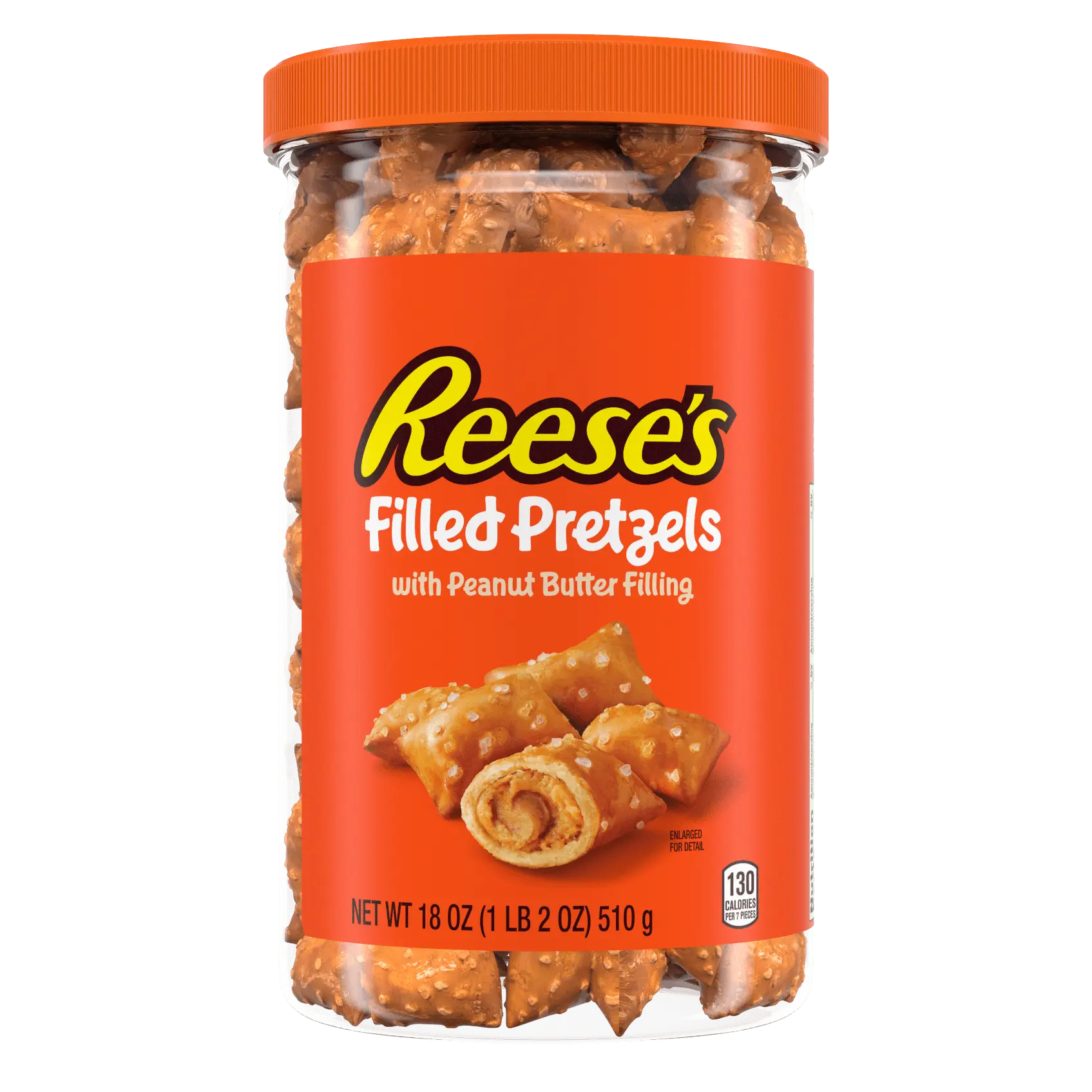 Reese's Peanut Butter Filled Pretzels, 18 oz Sharing Size Reese's Peanut Butter Filled Pretzels, 18 oz Sharing Size